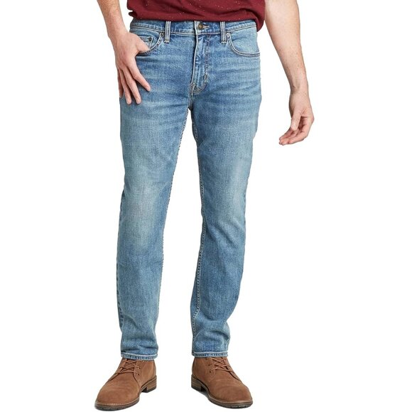 *3 FOR $9* Goodfellow & Co Total Flex Slim Fit Tapered Medium Wash Pants 32x32 - Picture 1 of 5